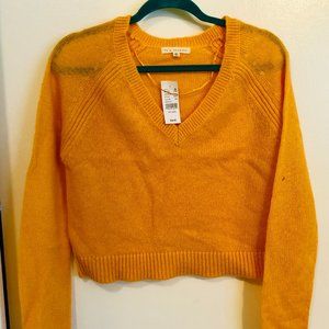 Orange Sweater Top